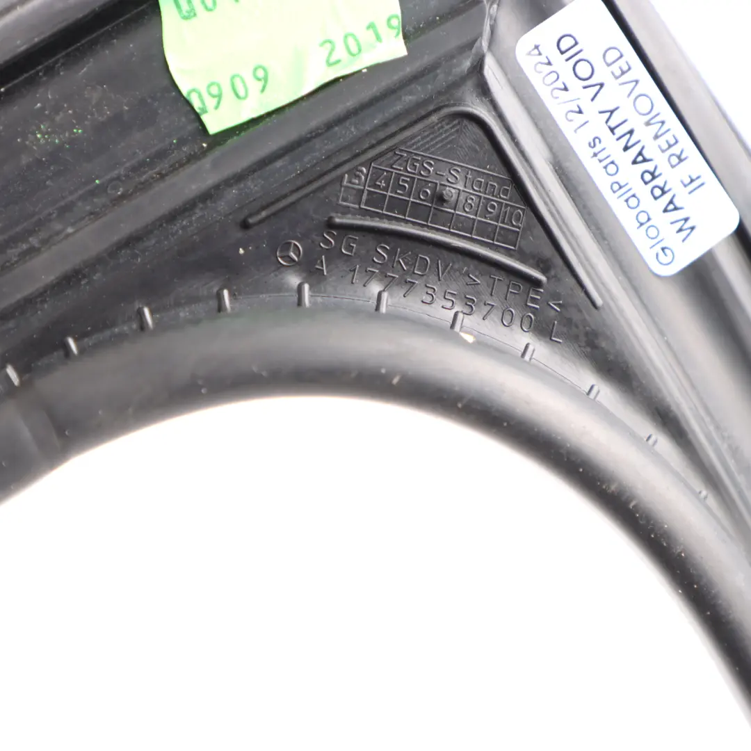 Window Strip Trim Door Rear Left N/S Moulding Seal to Mercedes V177 with Part number A1777353700 Mercedes V177 Window Strip Trim Door Rear Left N/S Moulding Seal - SKU A1777353700-1 - Part number A1777353700