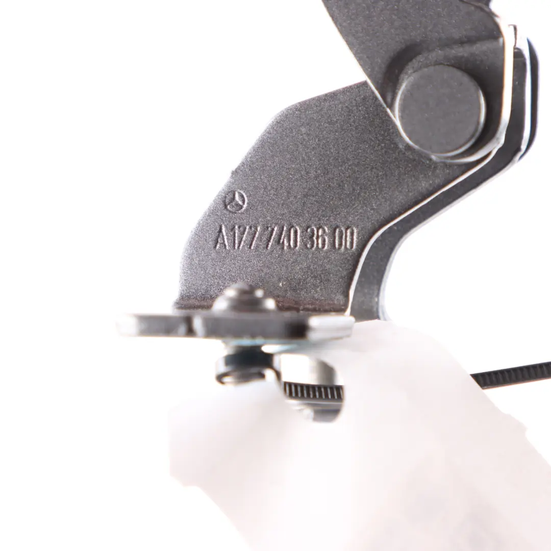 Mercedes W177 Rear Trunk Tailgate Hinge Right O/S Mountain Grey 787 - SKU A1777403600-MG - Part number A1777403600