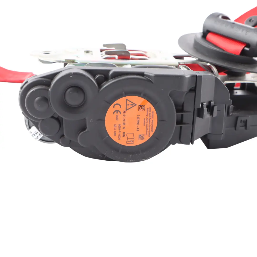 Belt Front Left N/S Upper Safety Belt Red to Mercedes V177 Seat with Part number A1778606101 Mercedes V177 Seat Belt Front Left N/S Upper Safety Belt Red - SKU A1778606101 - Part number A1778606101