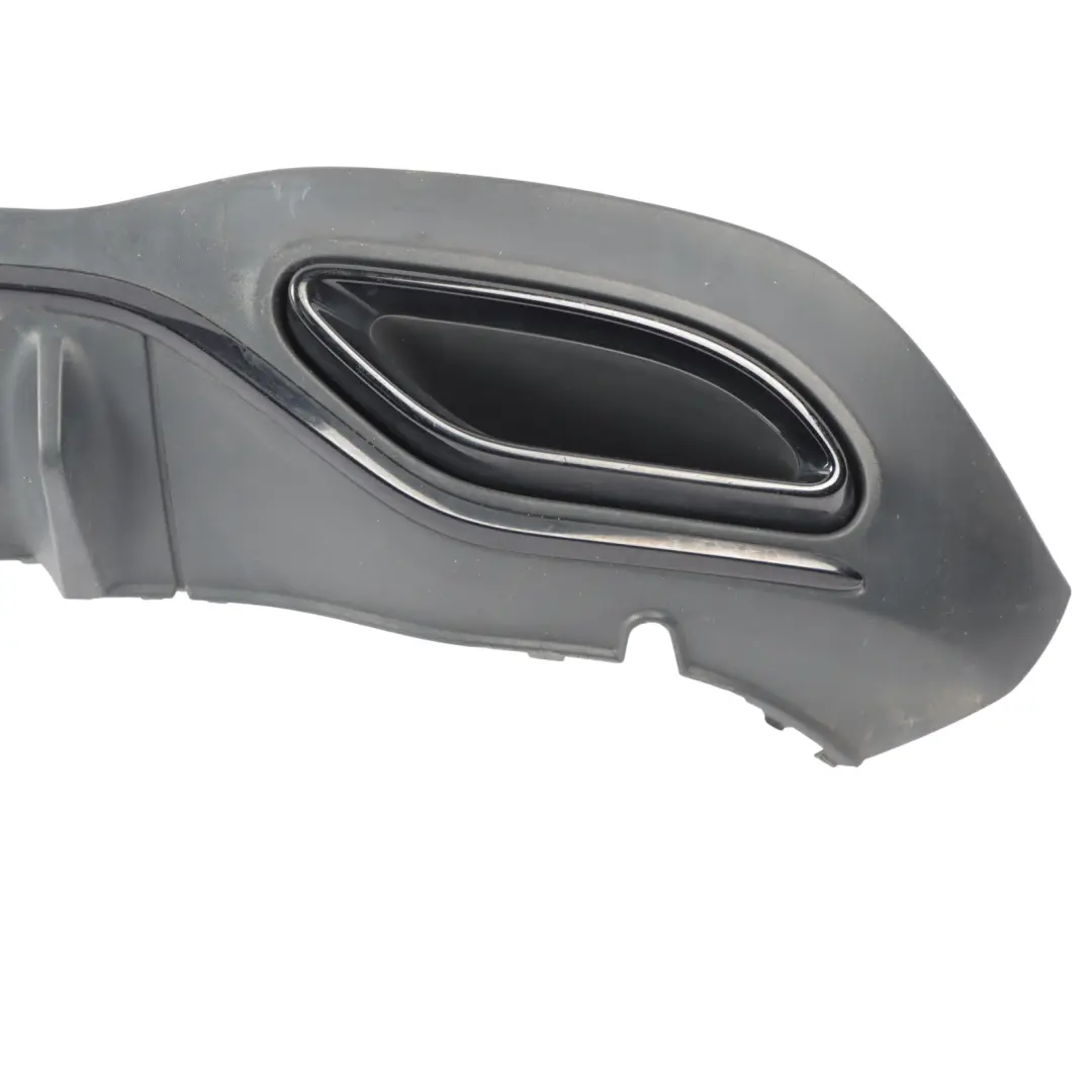 Bumper AMG Lower Diffuser Trim Panel Cover to Mercedes W177 Rear with Part number A1778853701 Mercedes W177 Rear Bumper AMG Lower Diffuser Trim Panel Cover - SKU A1778853701-1 - Part number A1778853701