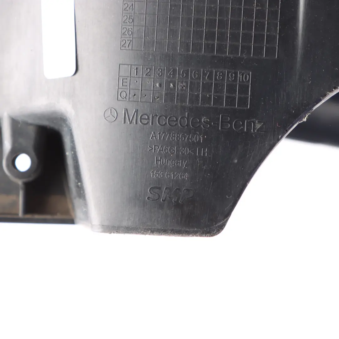 Mercedes W177 Exhaust Tail Pipe Tip Cover Mount Rear Left N/S - SKU A1778857501 - Part number A1778857501