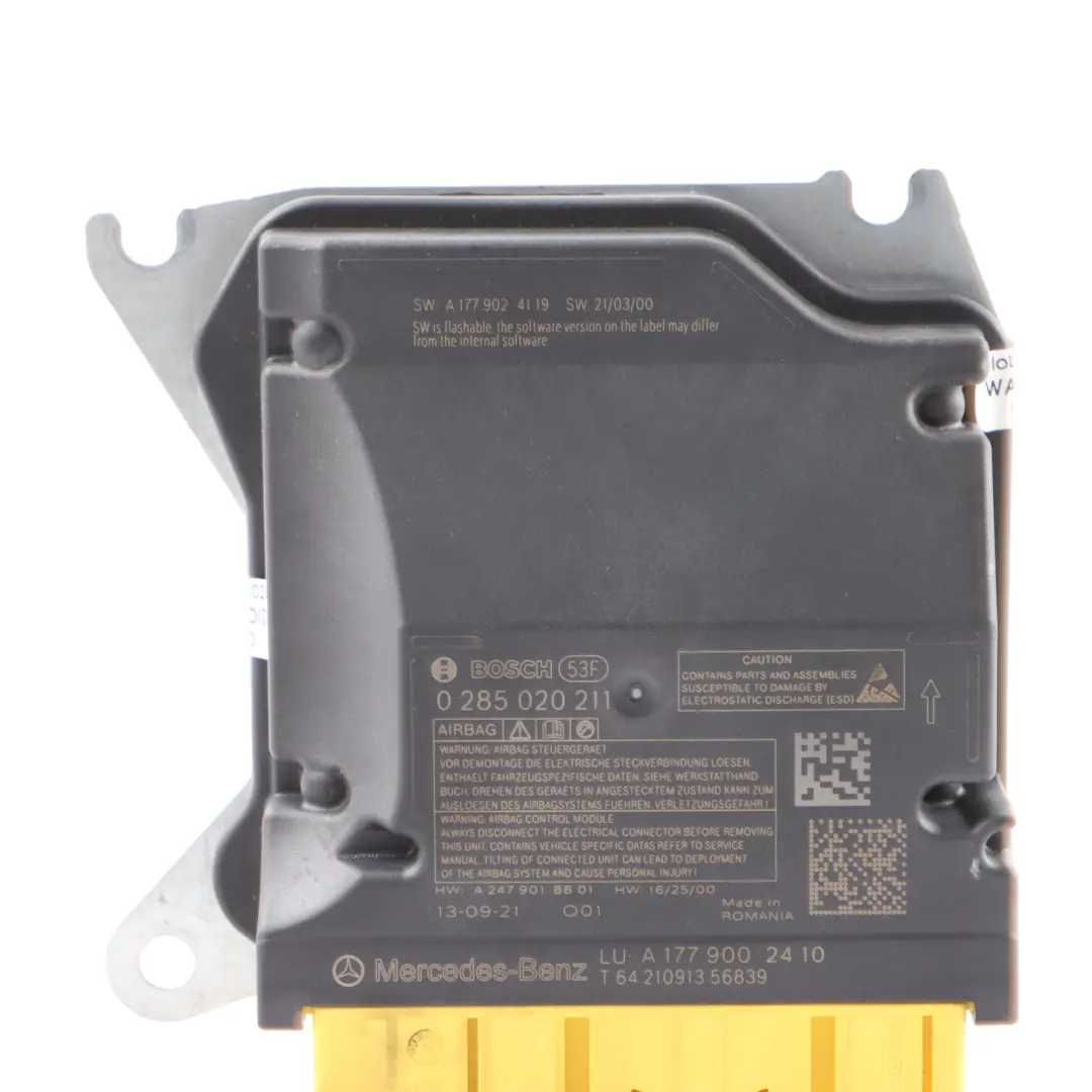 Mercedes W177 Modulo Aria SRS Sistema Di Controllo Unità ECU - SKU A1779002410 - Numero di parte A1779002410