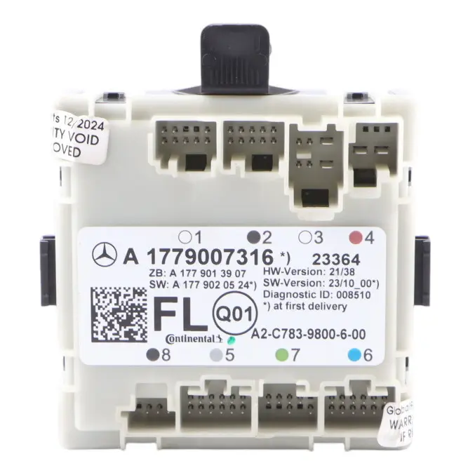 Mercedes W177 Module Contrôle Porte Avant Gauche Unité ECU A1779007316