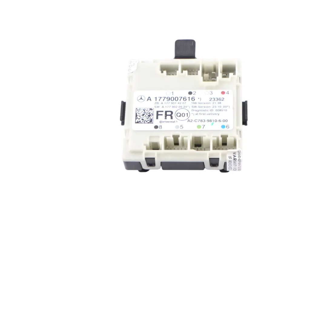 Mercedes C118 W177 W247 Module De Commande De Porte Avant Droite - SKU A1779007616 - Numéro de pièce A1779007616
