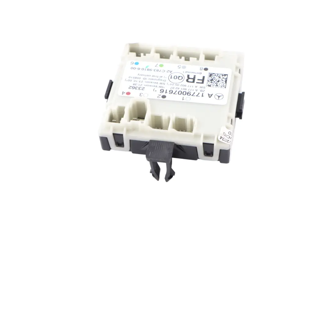 Module De Commande De Porte Avant Droite pour Mercedes C118 W177 W247 à propos du numéro de pièce A1779007616 Mercedes C118 W177 W247 Module De Commande De Porte Avant Droite - SKU A1779007616 - Numéro de pièce A1779007616
