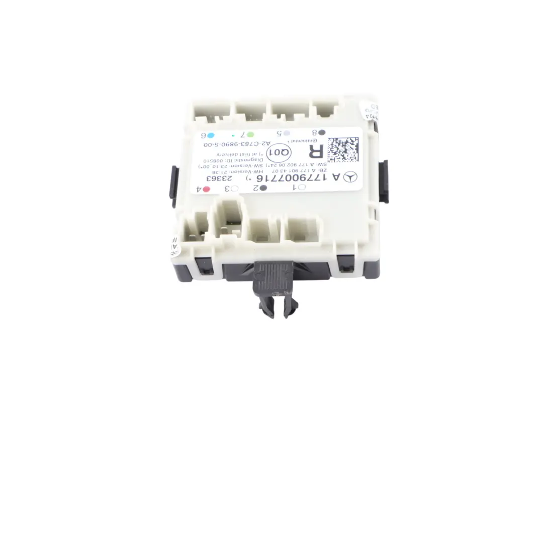 Módulo Control Puerta Delantera Izquierda Derecha ECU para Mercedes W177 con número de pieza A1779007716 Mercedes W177 Módulo Control Puerta Delantera Izquierda Derecha ECU - SKU A1779007716 - Número de pieza A1779007716
