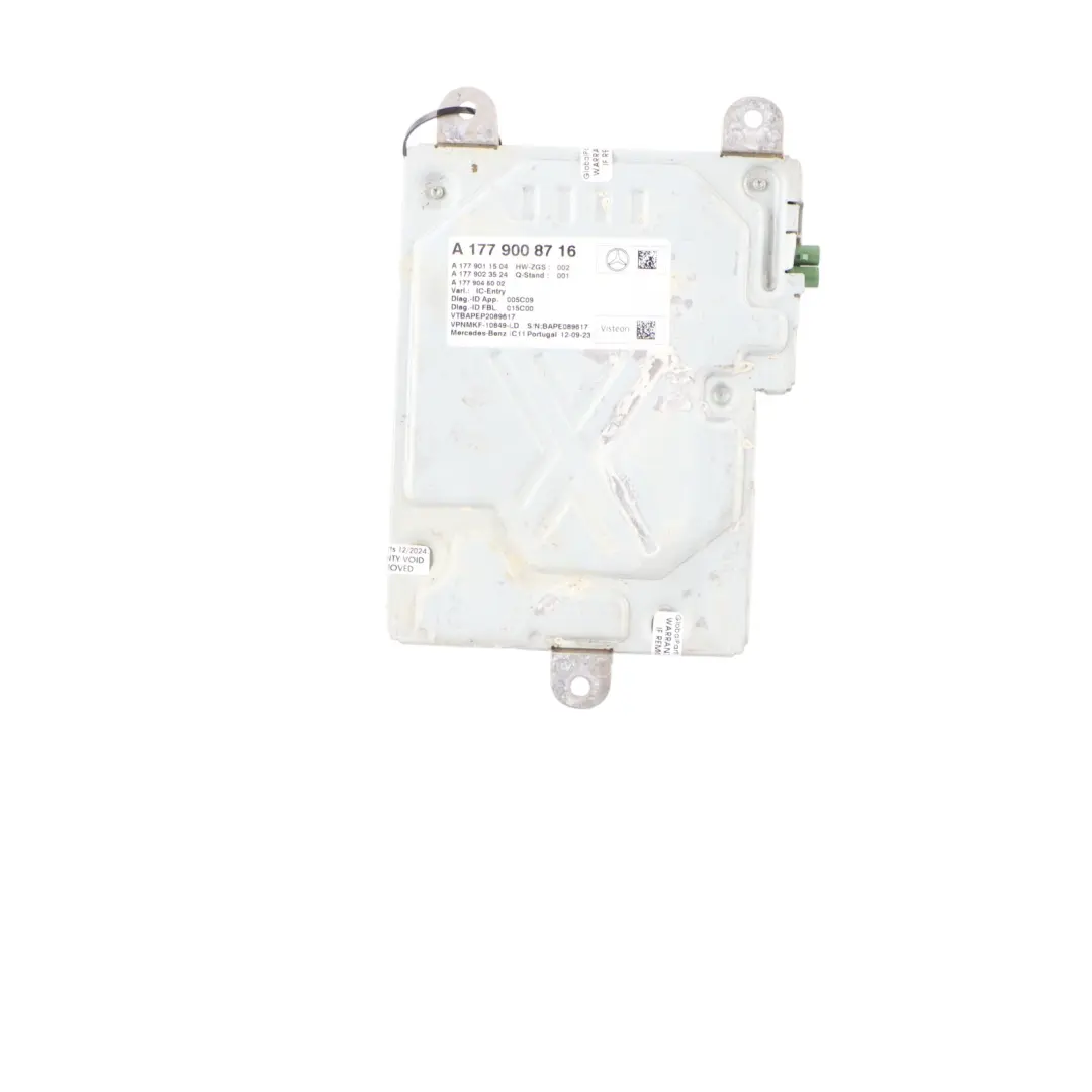 Speedometer Instrument Cluster Control Unit to Mercedes C118 W177 W247 with Part number A1779008716 Mercedes C118 W177 W247 Speedometer Instrument Cluster Control Unit - SKU A1779008716 - Part number A1779008716