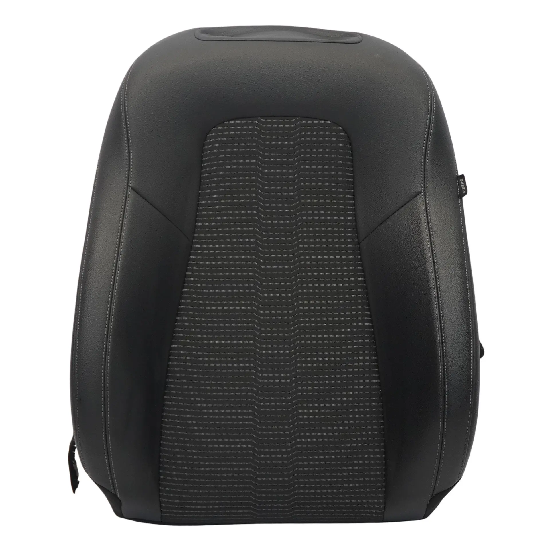 Mercedes W177 Front Seat Back Rest Left N/S Fabric Anthracite Heated A1779100902