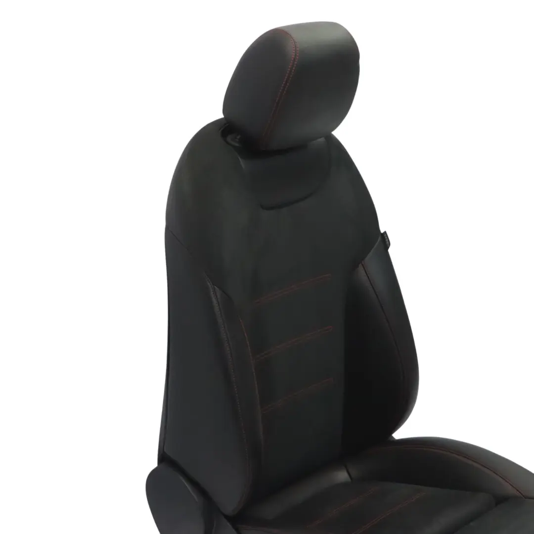 Mercedes V177 Asiento Delantero Izquierdo Imitación Cuero Negro Rojo Hilo - SKU A1779102602-2 - Número de pieza A1779102602