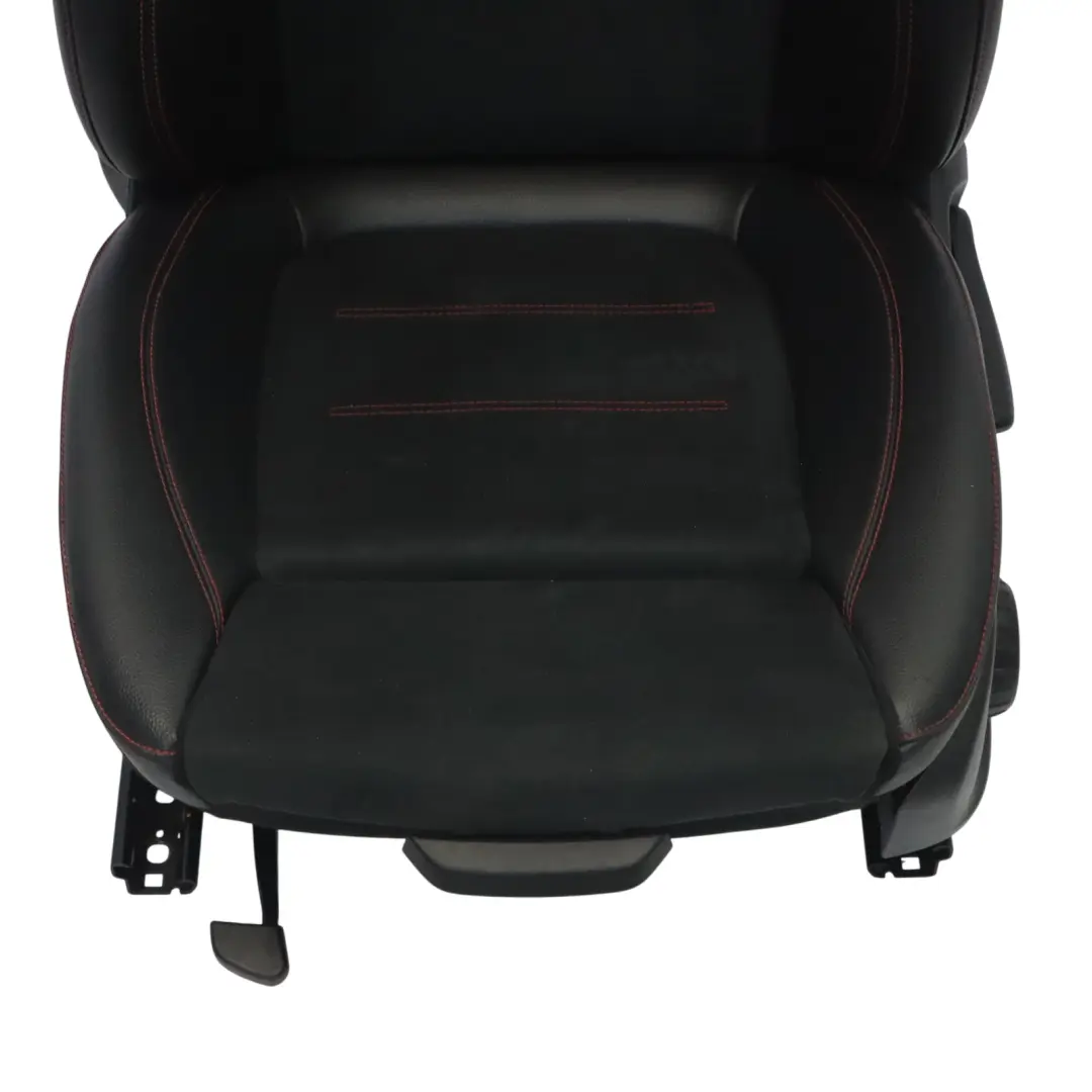 Asiento Delantero Izquierdo Imitación Cuero Negro Rojo Hilo para Mercedes V177 con número de pieza A1779102602 Mercedes V177 Asiento Delantero Izquierdo Imitación Cuero Negro Rojo Hilo - SKU A1779102602-2 - Número de pieza A1779102602