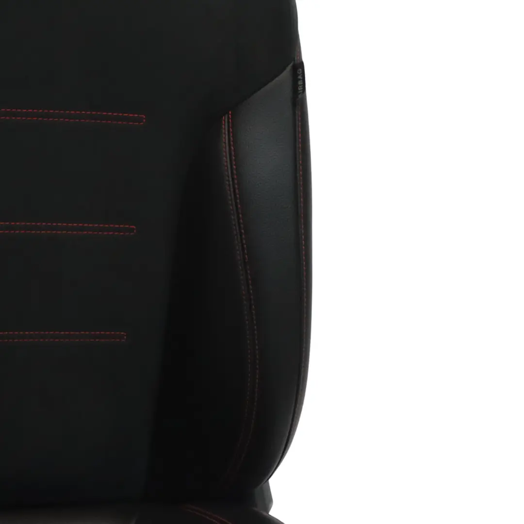 Mercedes V177 Fotel Lewy Przód Półskóra Czarna Czerwona Nić - SKU A1779102602-2 - Numer Części A1779102602