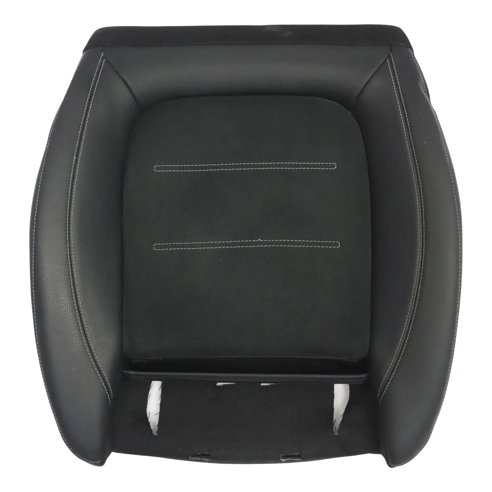 Mercedes H243 Cojin de Asiento Delantero Izquierdo Imitacion Cuero Tejido Negro