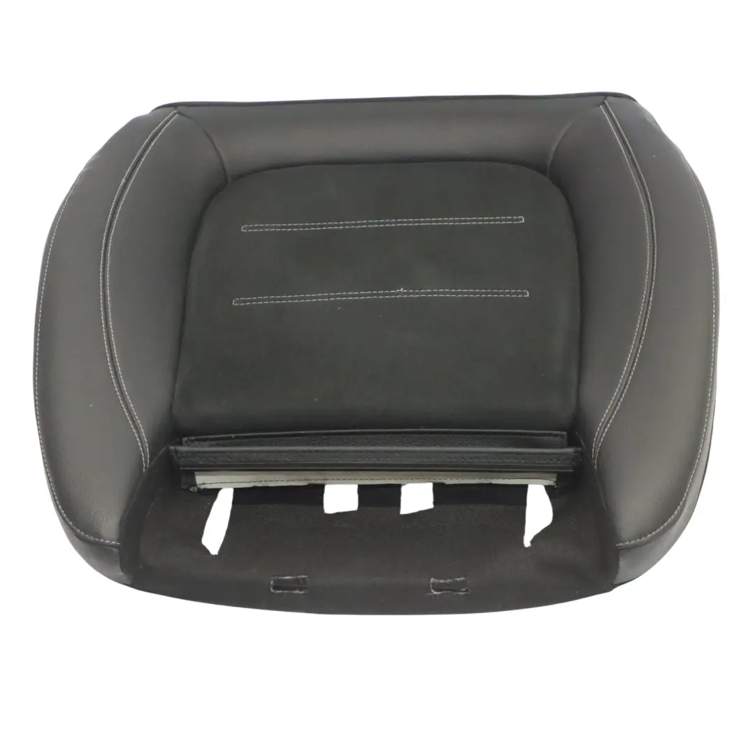 Coprisedile Anteriore Cuscino Sinistro Finta Pelle Tessuto Nero per Mercedes H243 con numero di parte A1779105905 Mercedes H243 Coprisedile Anteriore Cuscino Sinistro Finta Pelle Tessuto Nero - SKU A1779105905-1 - Numero di parte A1779105905