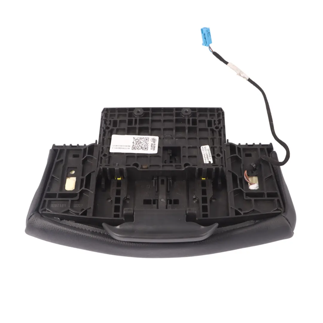 Sedile anteriore sportivo Supporto cosce in similpelle nero per Mercedes W177 con numero di parte A1779108701 Mercedes W177 Sedile anteriore sportivo Supporto cosce in similpelle nero - SKU A1779108701-1 - Numero di parte A1779108701