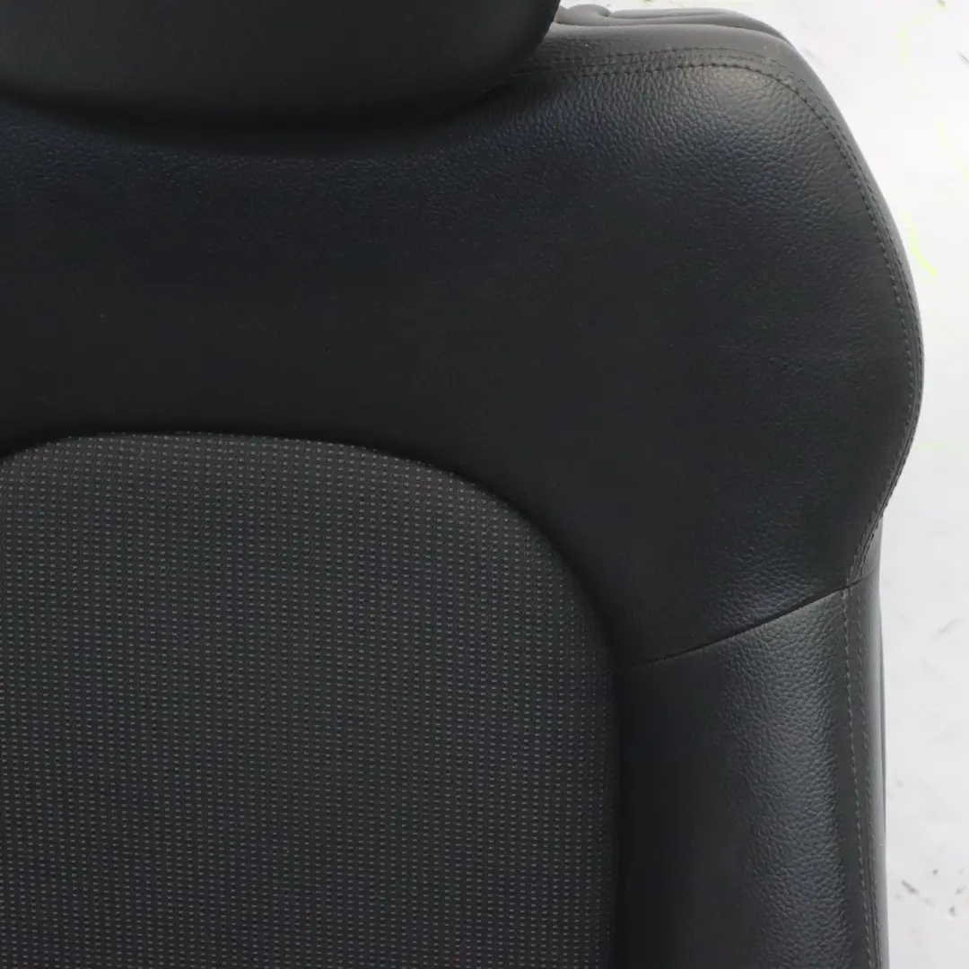 Front Left N/S Interior Heated Black Leather to Mercedes CL203 Seat with Part number A2039107747 Mercedes CL203 Seat Front Left N/S Interior Heated Black Leather - SKU A2039107747-3 - Part number A2039107747