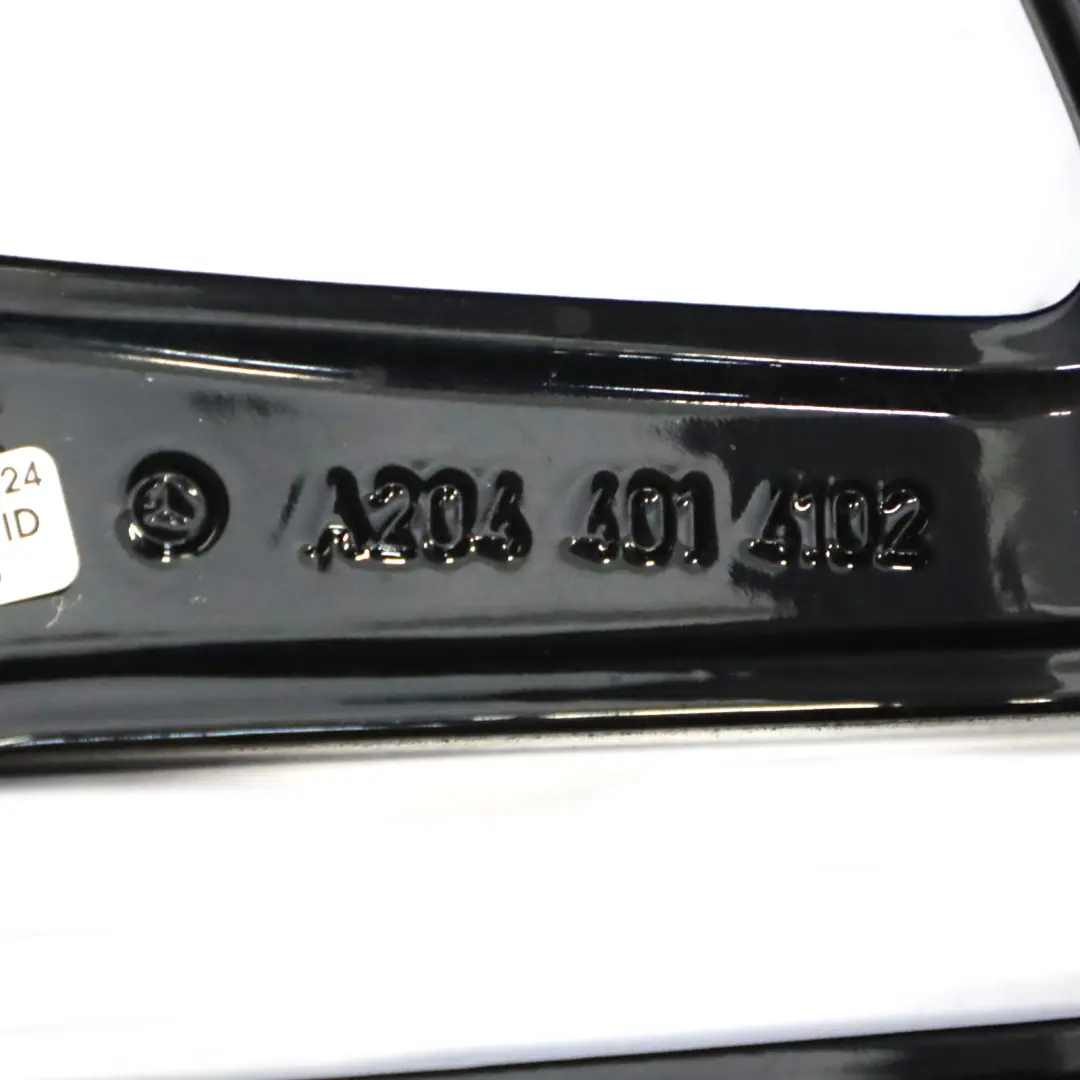 Mercedes W204 AMG Nero Cerchio In Lega A 5 Doppie Razze 18" ET:50 8J - SKU A2044014102-1 - Numero di parte A2044014102