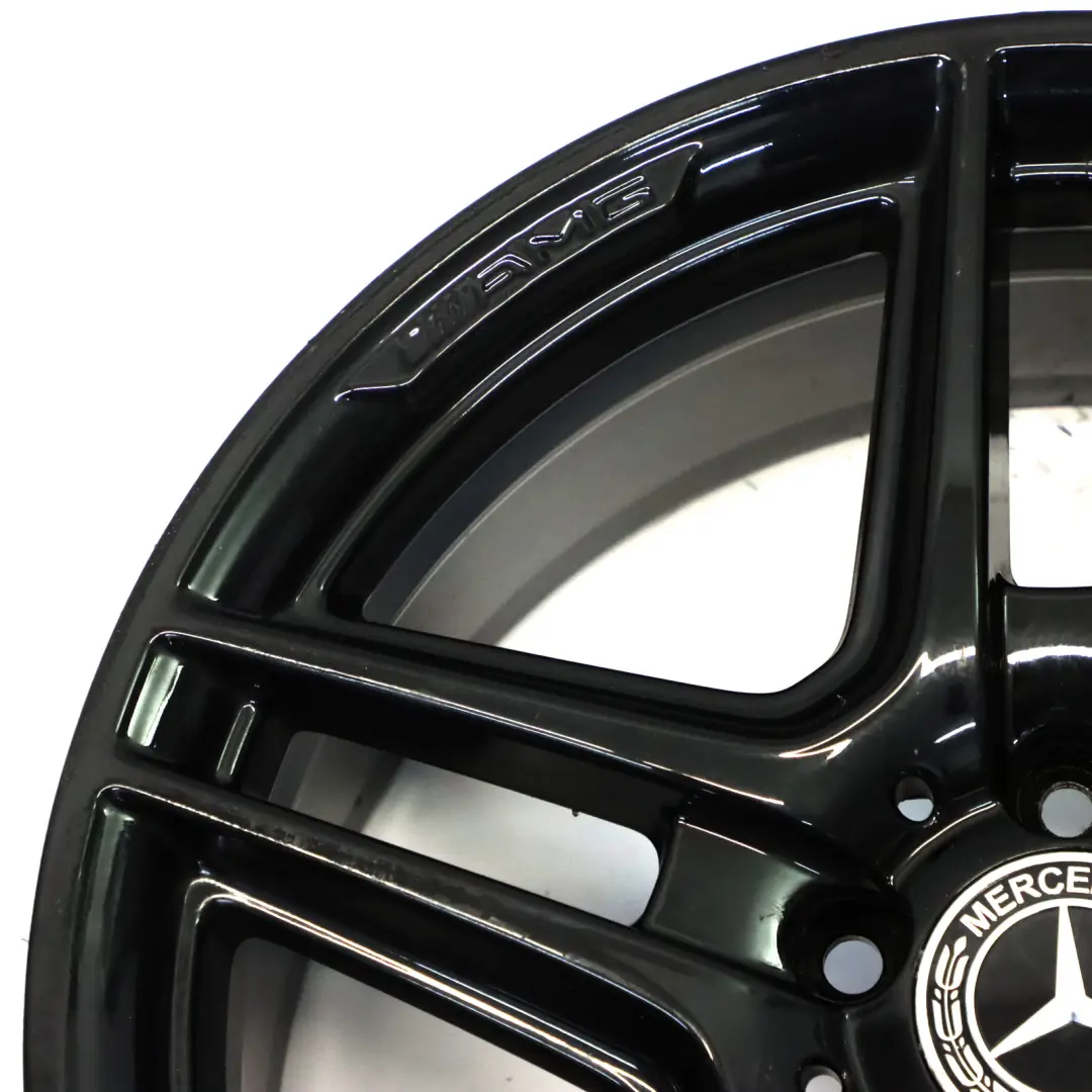 Mercedes W204 AMG Black 5-Double Spoke Wheel Alloy Rim 18" ET:50 8J - SKU A2044014102-1 - Part number A2044014102