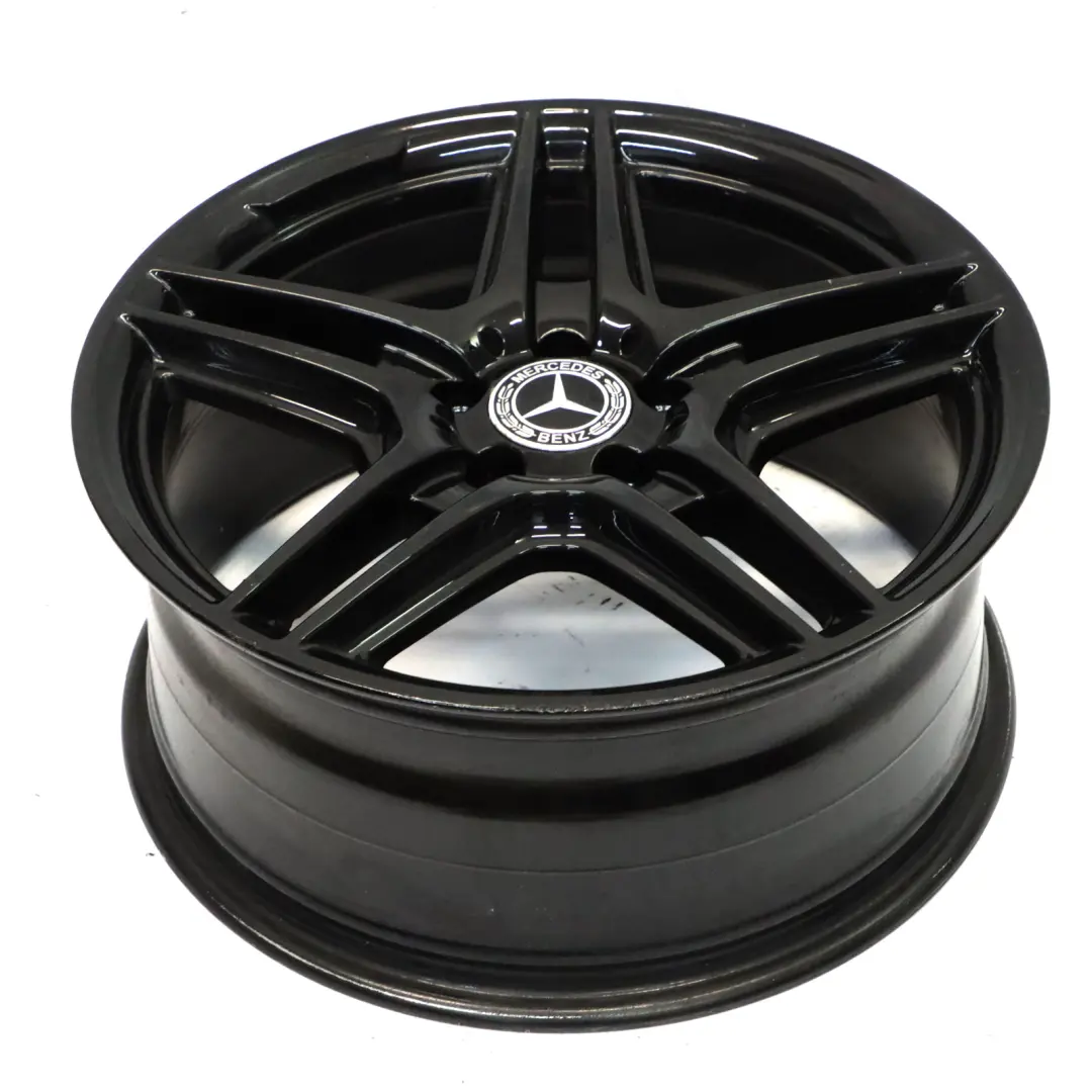 Czarna Felga Aluminiowa 18" ET:50 8J do Mercedes W204 AMG o numerze A2044014102 Mercedes W204 AMG Czarna Felga Aluminiowa 18" ET:50 8J - SKU A2044014102-1 - Numer Części A2044014102