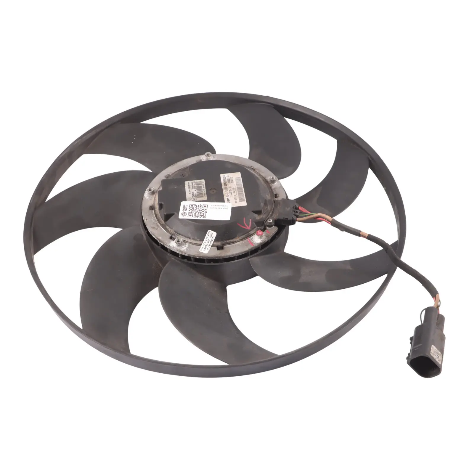 Mercedes W204 W212 Ventola Radiatore Motore Raffreddamento Sindone A2045400788