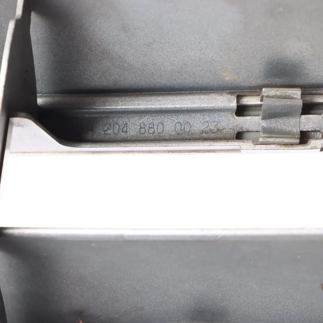 Mercedes W204 Capó Rejilla Delantera Radiador Panel Plata Cromo - SKU A2048800023-1 - Número de pieza A2048800023