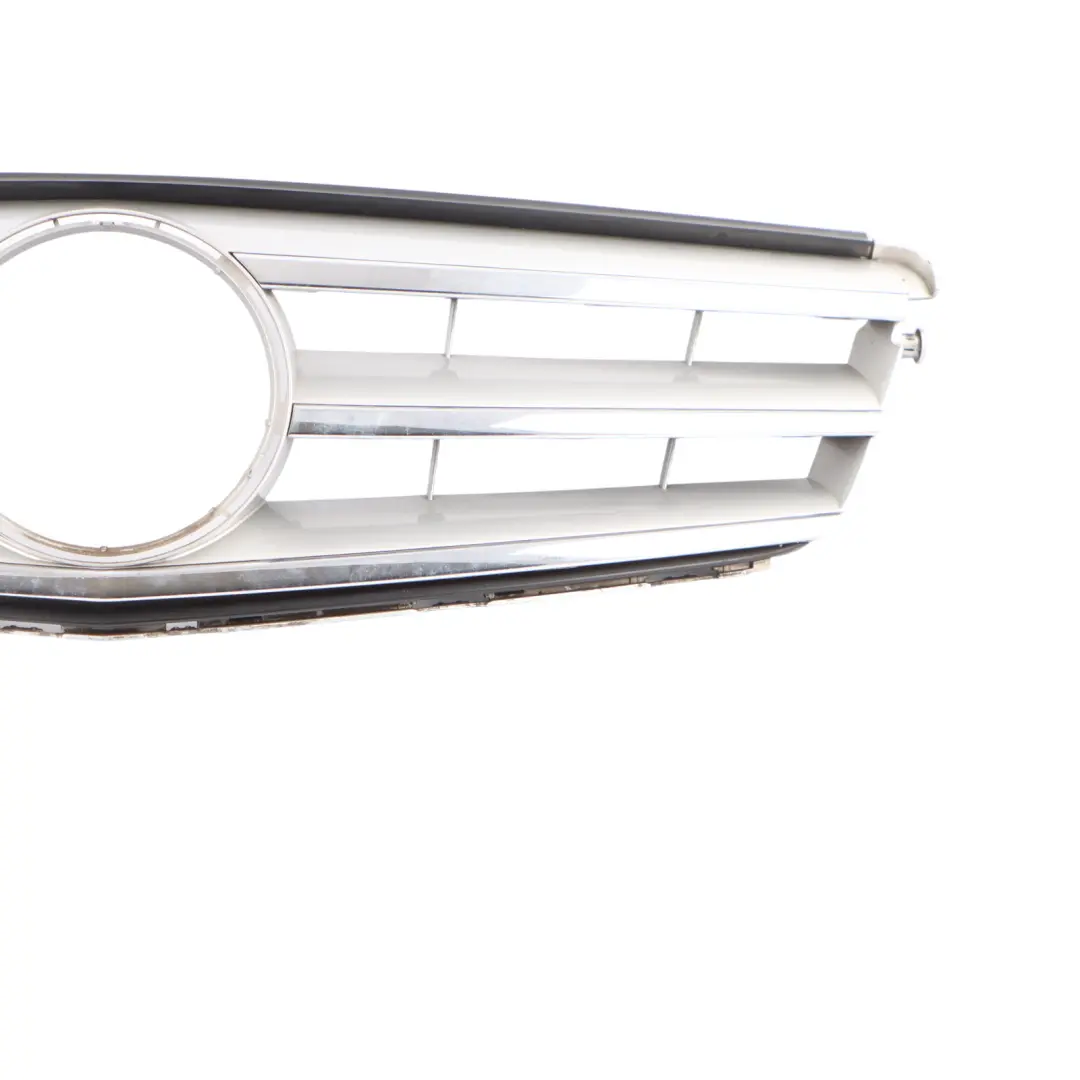 Hood Bonnet Grille Front Radiator Beam Trim Panel Silver Chrome to Mercedes W204 with Part number A2048800023 Mercedes W204 Hood Bonnet Grille Front Radiator Beam Trim Panel Silver Chrome - SKU A2048800023-1 - Part number A2048800023