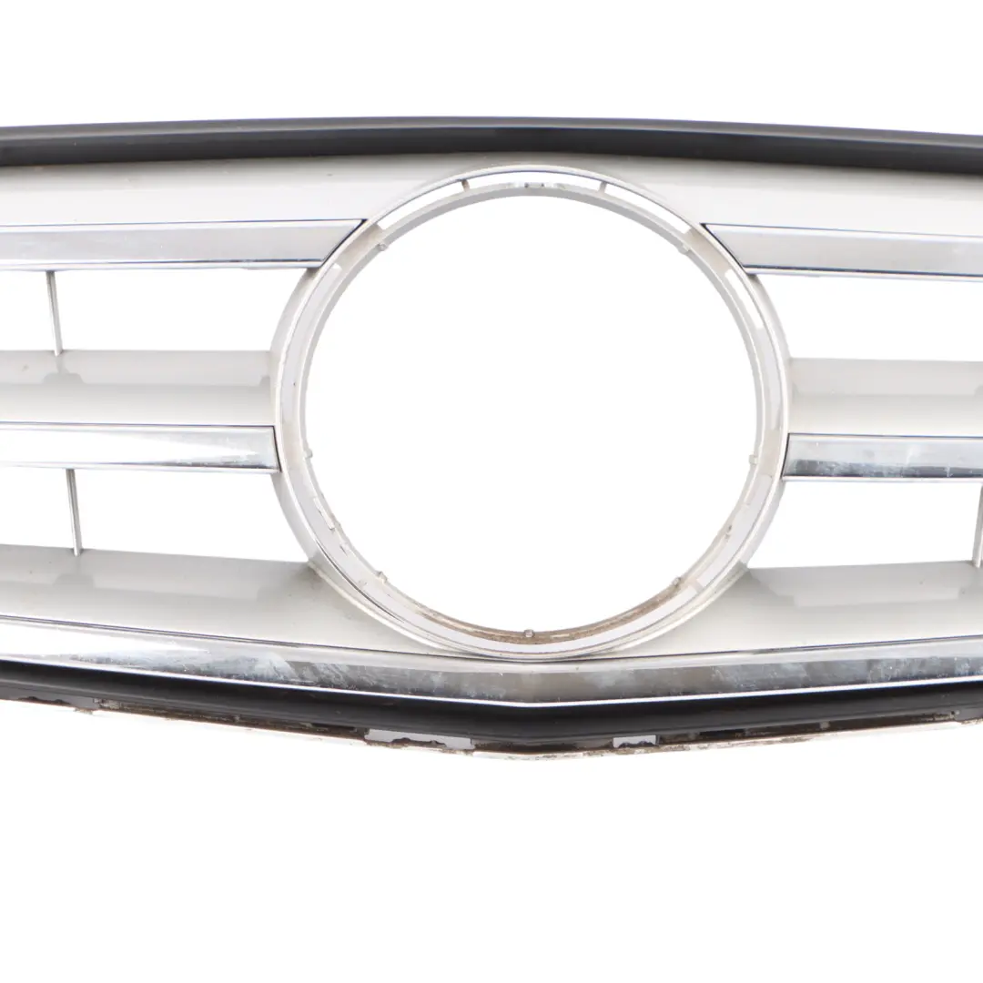 Mercedes W204 Hood Bonnet Grille Front Radiator Beam Trim Panel Silver Chrome - SKU A2048800023-1 - Part number A2048800023