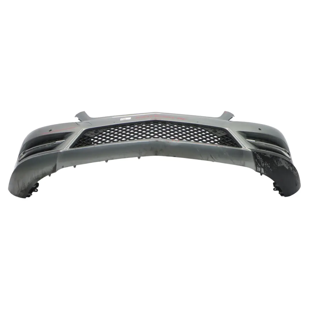 Mercedes W204 Front Bumper AMG Trim Panel Cover Palladium Silver Metallic - 792 - SKU A2048802849-PAL - Part number A2048802849