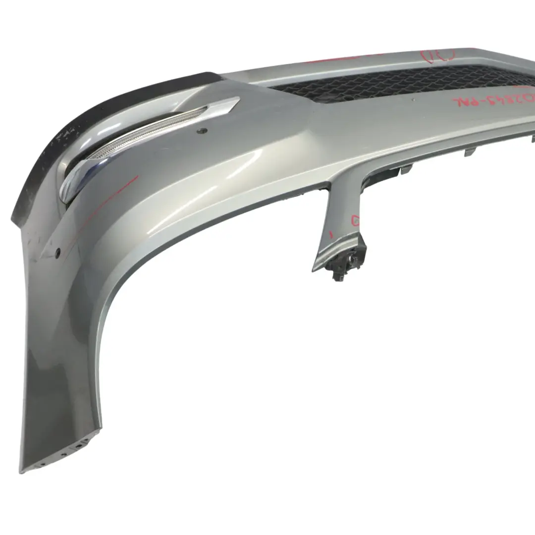 Front Bumper AMG Trim Panel Cover Palladium Silver Metallic - 792 to Mercedes W204 with Part number A2048802849 Mercedes W204 Front Bumper AMG Trim Panel Cover Palladium Silver Metallic - 792 - SKU A2048802849-PAL - Part number A2048802849