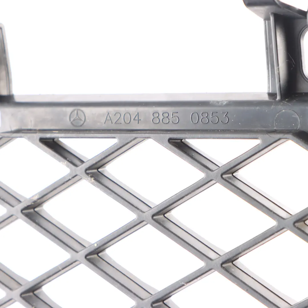 Front Bumper Lower Grill Grille Trim Panel Cover to Mercedes W204 AMG with Part number A2048850853 Mercedes W204 AMG Front Bumper Lower Grill Grille Trim Panel Cover - SKU A2048850853 - Part number A2048850853