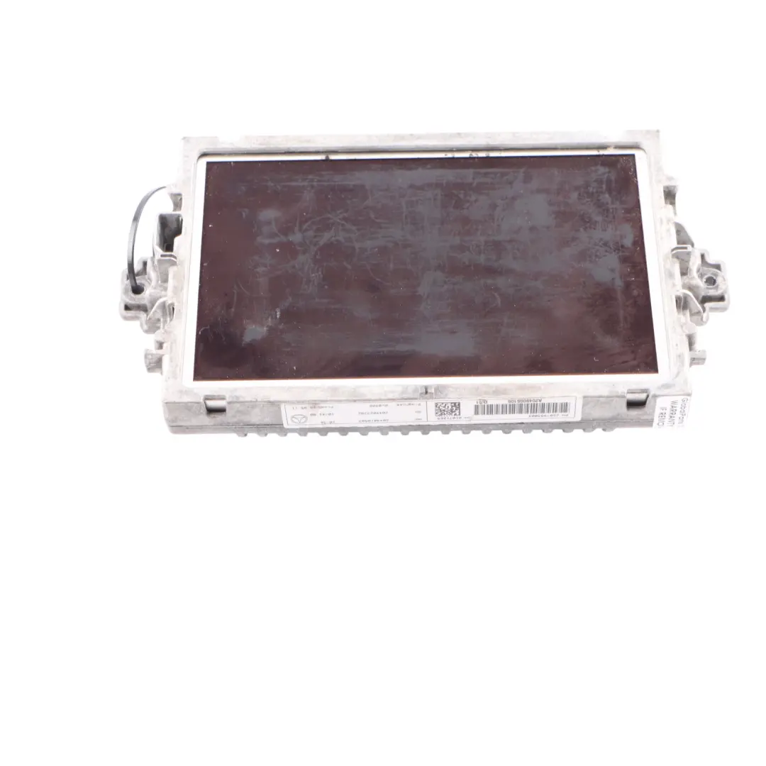 Multimedia MMI Stereo Sat Nav Display Screen Head Unit Mercedes W204 - SKU A2049005105 - Part number A2049005105