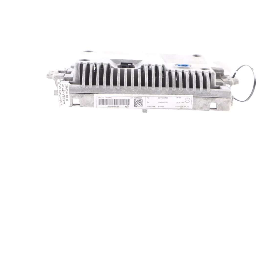 Multimedia MMI Stereo Sat Nav Display Screen Head Unit Mercedes W204 - SKU A2049005105 - Part number A2049005105