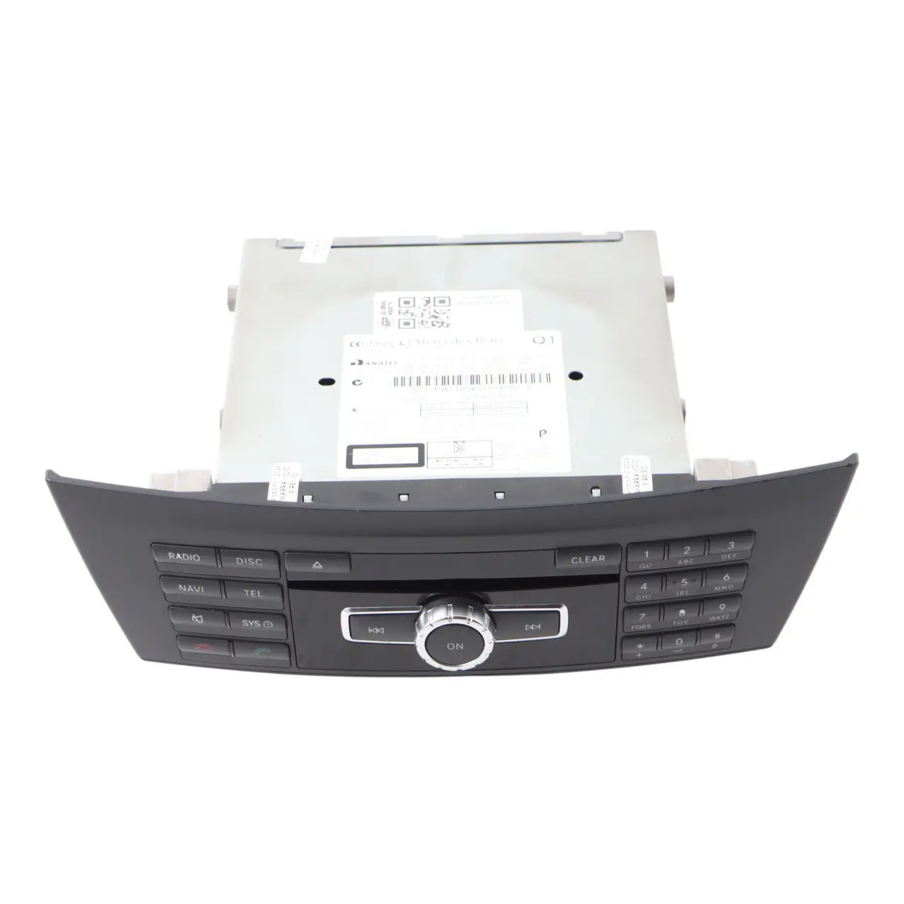 Mercedes W204 Satelliten Navigationsgerät CD Player Radio Hauptgerät A2049005410