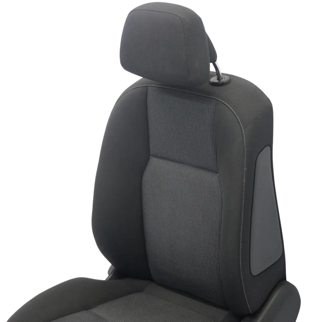  Asiento Delantero Mercedes W204 Tela Aberdeen Cloth Negro Izquierda - SKU A2049100347-3 - Número de pieza A2049100347