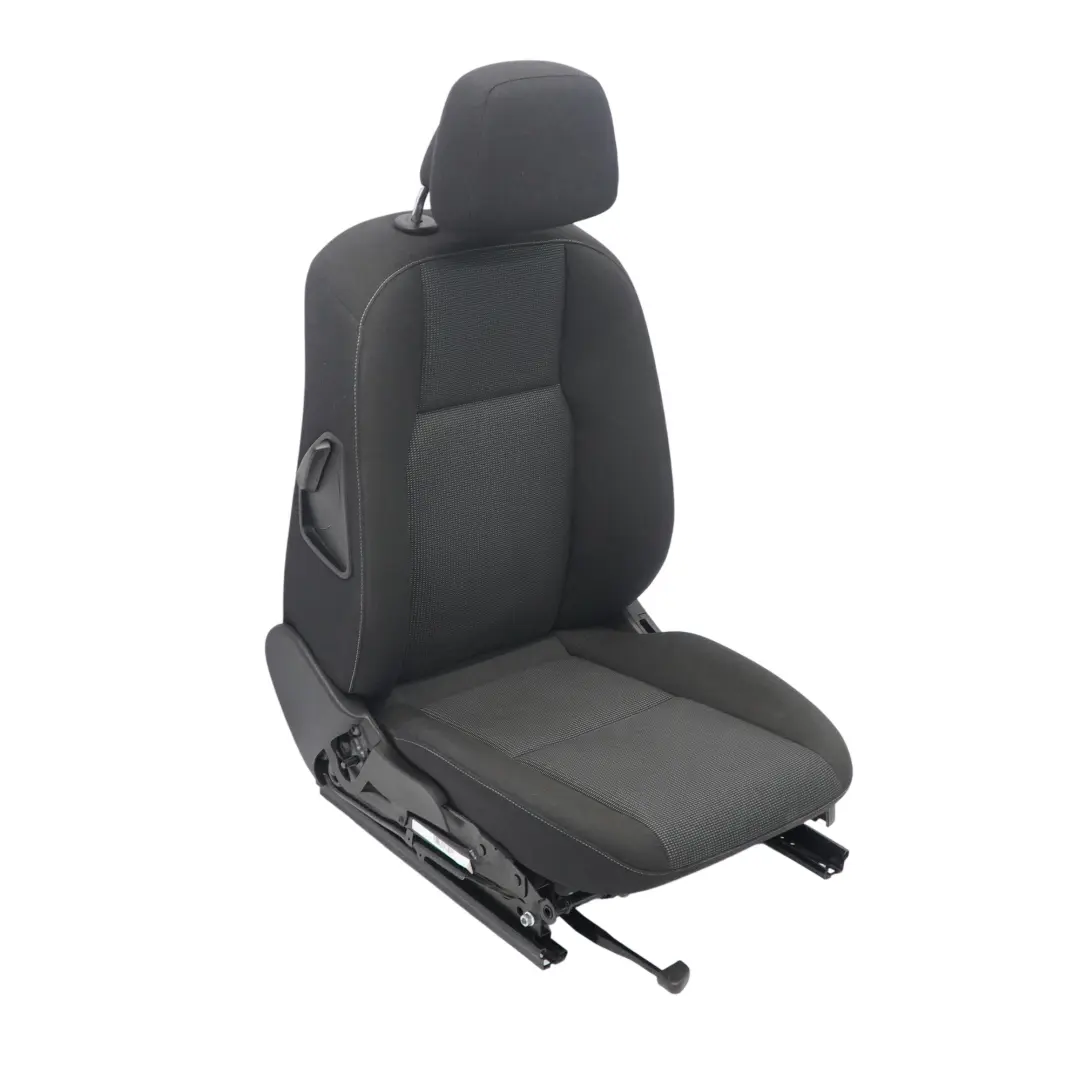  Asiento Delantero Mercedes W204 Tela Aberdeen Cloth Negro Izquierda - SKU A2049100347-3 - Número de pieza A2049100347