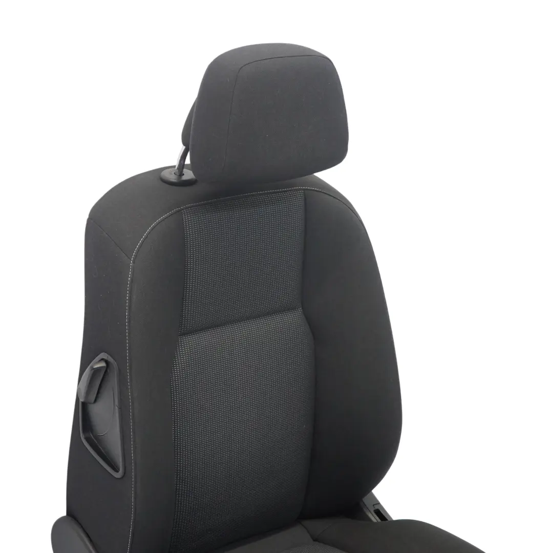  Asiento Delantero Mercedes W204 Tela Aberdeen Cloth Negro Izquierda - SKU A2049100347-3 - Número de pieza A2049100347