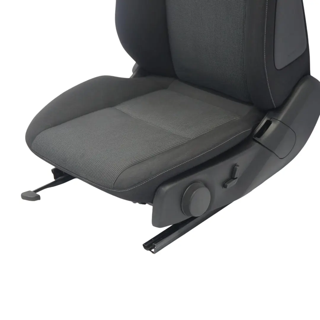  Front Seat Mercedes W204 Saloon Touring Fabric Aberdeen Cloth Black Left N/S - SKU A2049100347-3 - Part number A2049100347