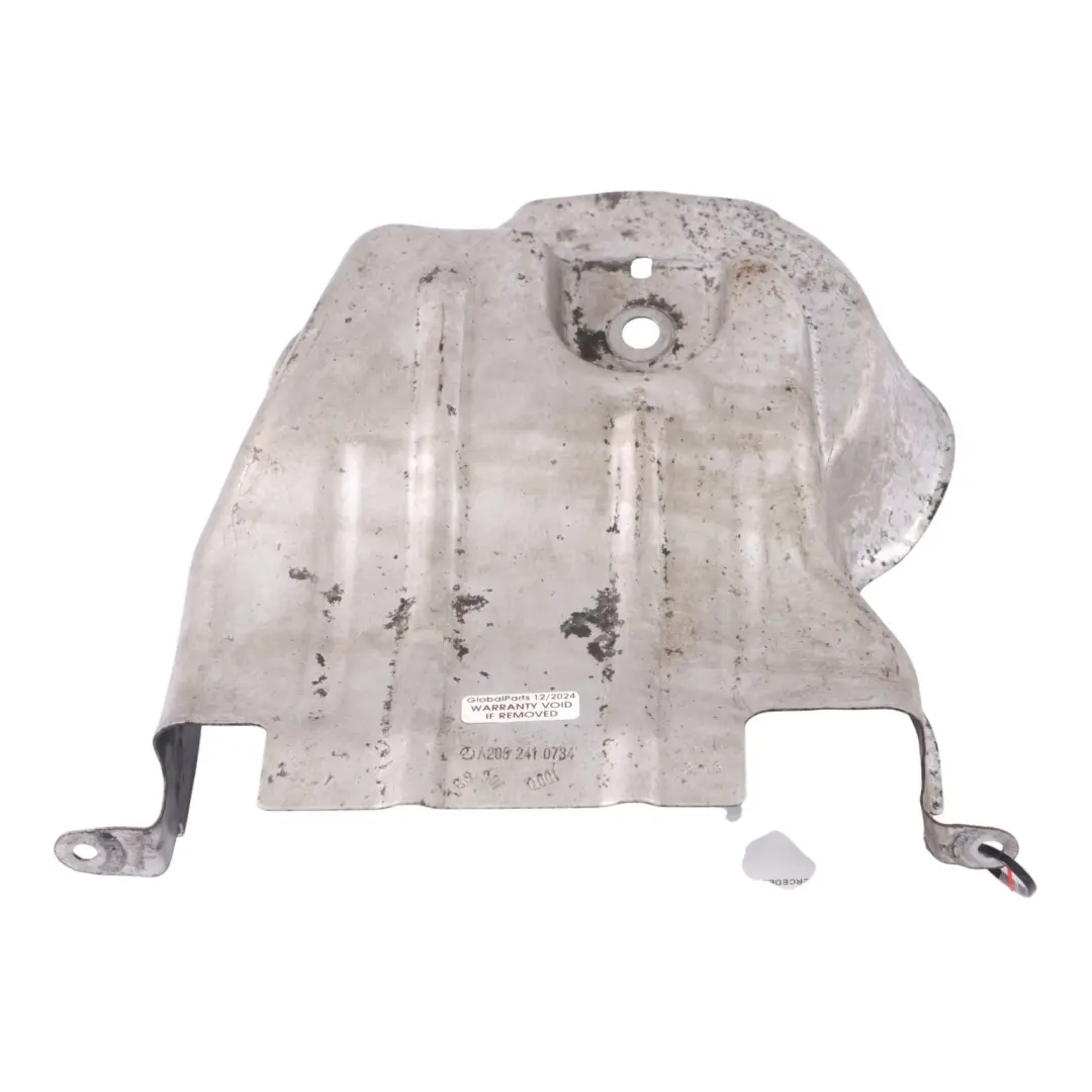 OM262 Placa apantallamiento térmico motor derecho para Mercedes W205 1.6 con número de pieza A2052410734 Mercedes W205 1.6 OM262 Placa apantallamiento térmico motor derecho - SKU A2052410734 - Número de pieza A2052410734