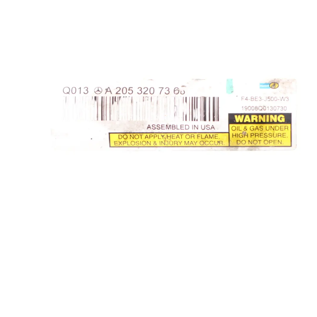 Mercedes W205 Avant Gauche Droite Amortisseur Suspension - SKU A2053209230 - Numéro de pièce A2053209230