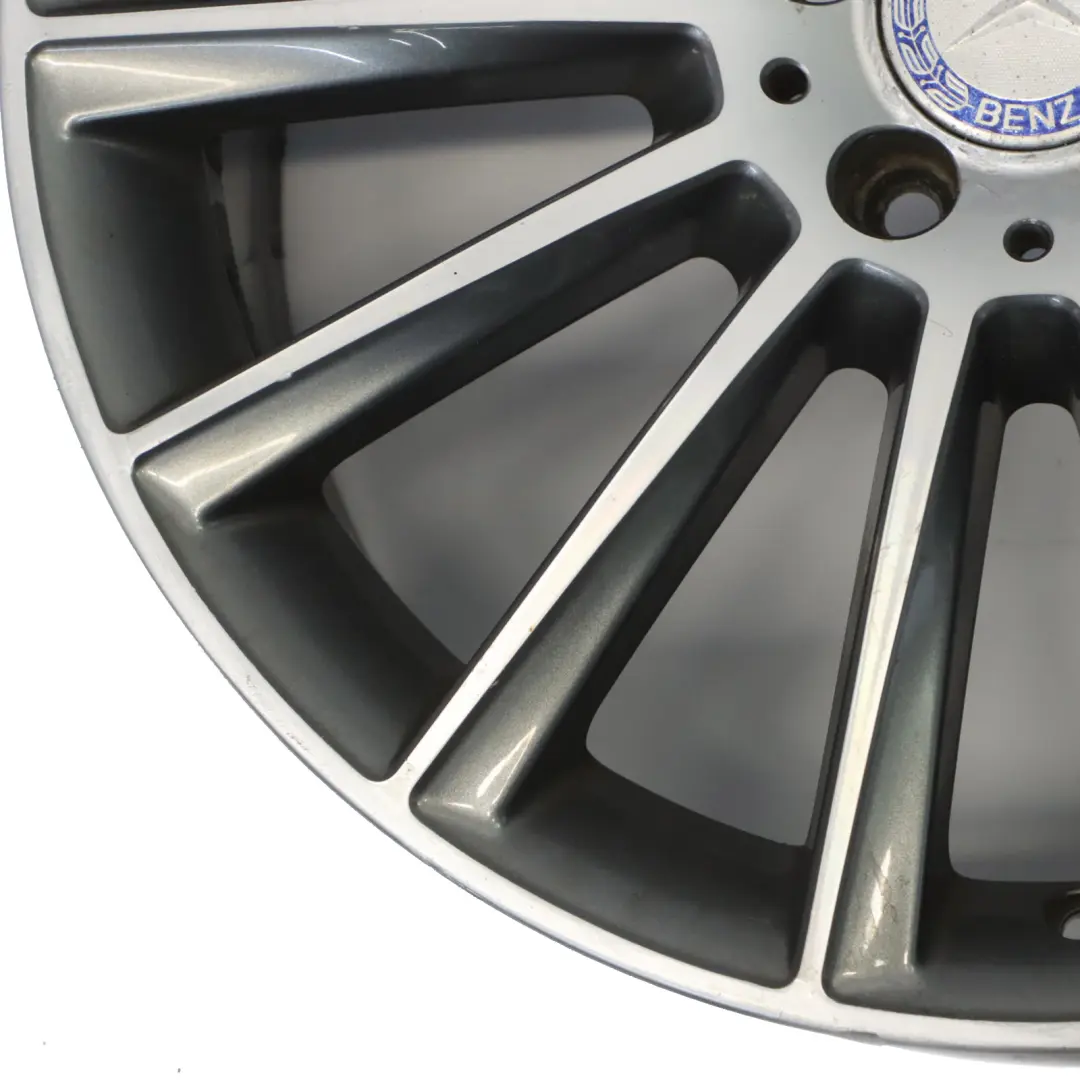 Front Alloy Wheel Rim AMG 19" ET:44 7,5J 14 Spoke to Mercedes W205 with Part number A2054011300 Mercedes W205 Front Alloy Wheel Rim AMG 19" ET:44 7,5J 14 Spoke - SKU A2054011300-2 - Part number A2054011300