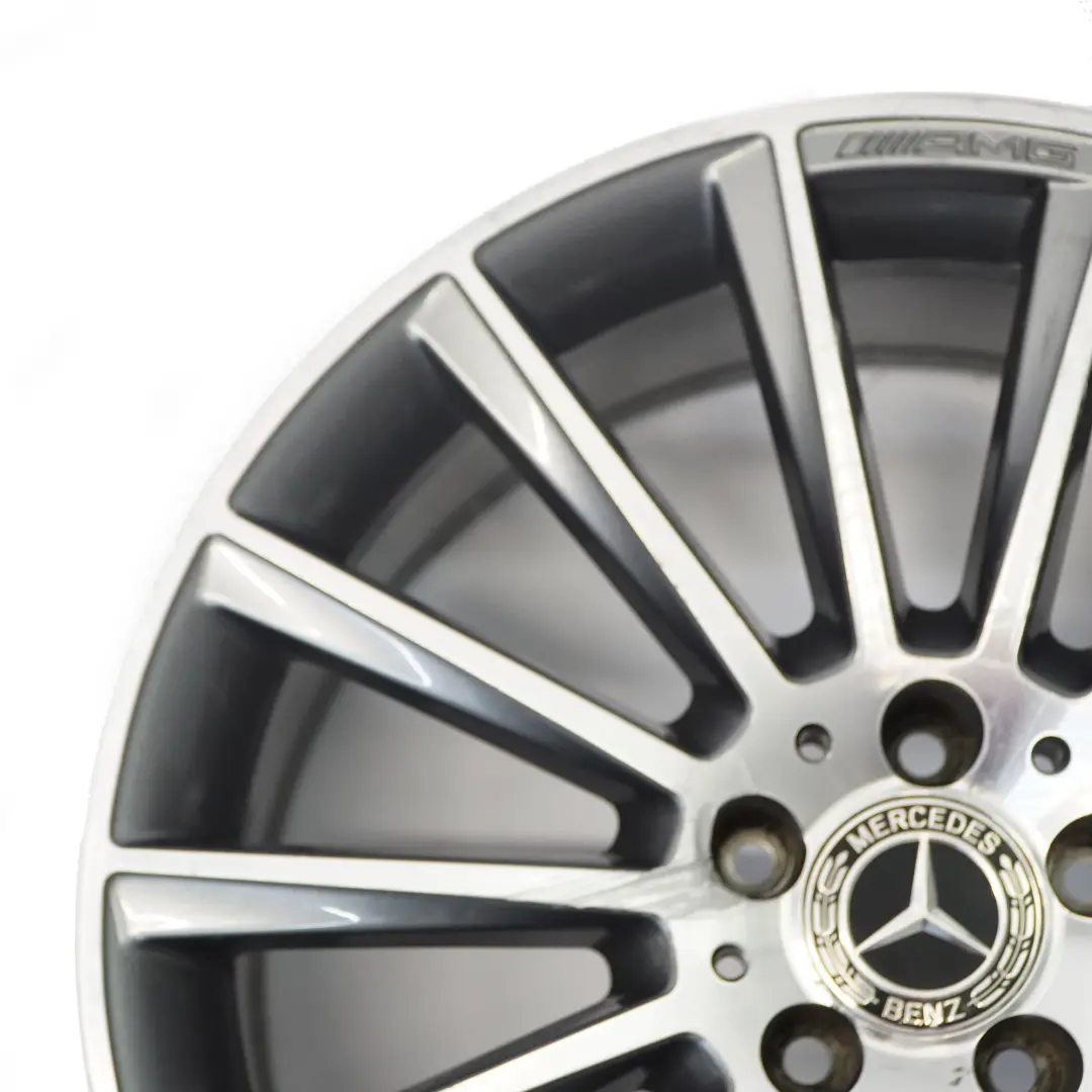 Mercedes W205 S205 Felga Aluminiowa AMG 19" ET:52 8,5J - SKU A2054011400-2 - Numer Części A2054011400