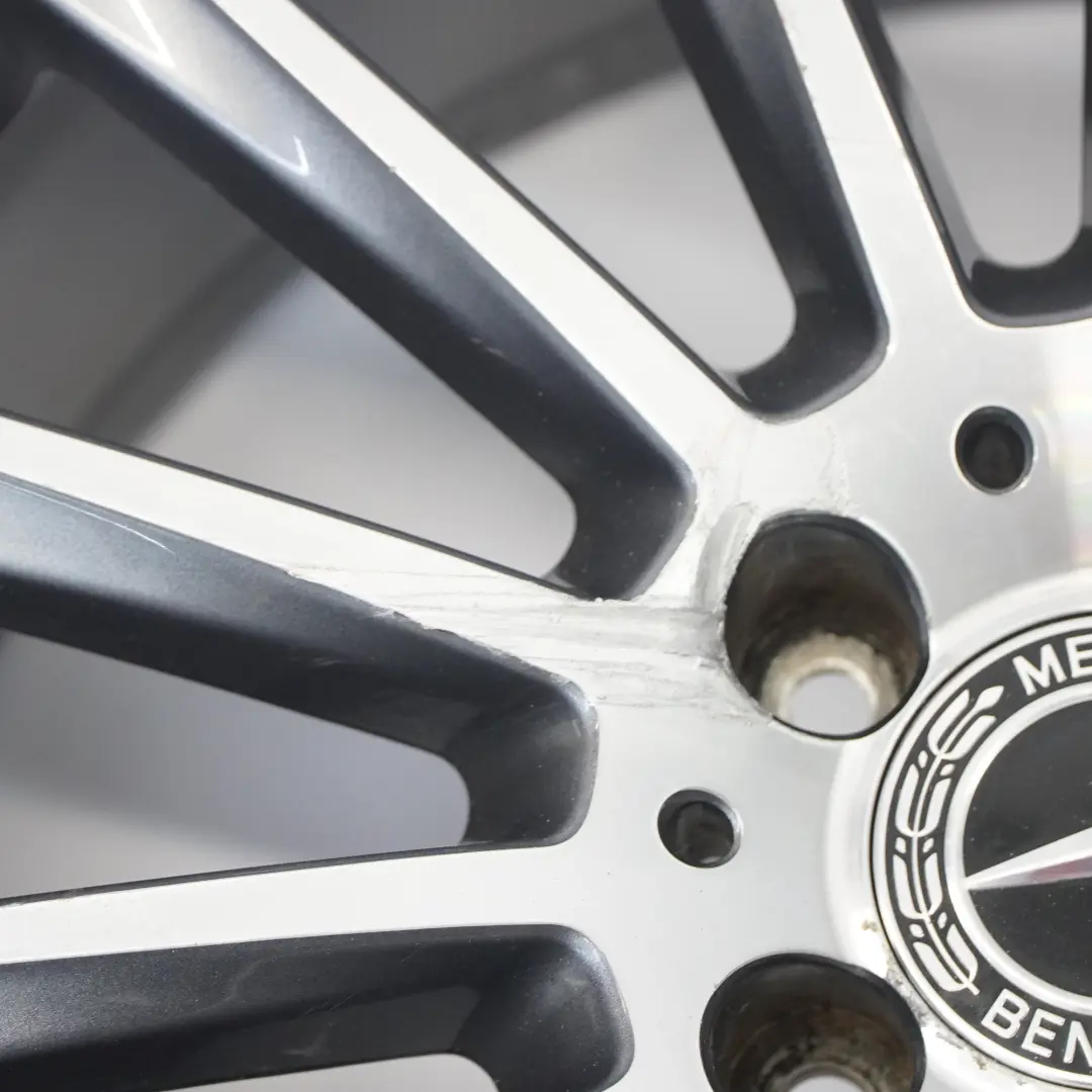Mercedes W205 S205 Rear Alloy Wheel Rim AMG 19" ET:52 8,5J 14 Spoke - SKU A2054011400-2 - Part number A2054011400