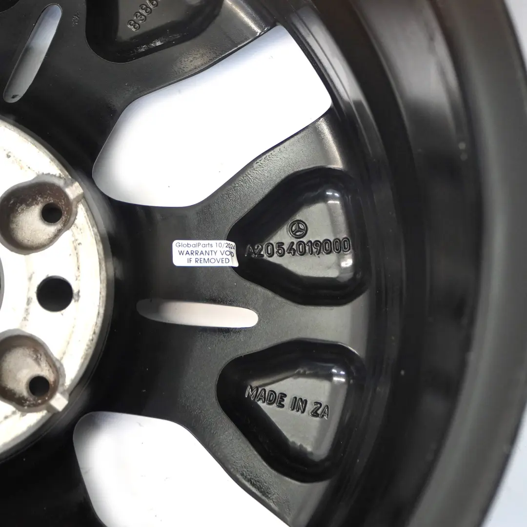 Mercedes W205 Cerchio in lega 17" 7J ET:48.5 5-Spoke All Round - SKU A2054019000-2 - Numero di parte A2054019000