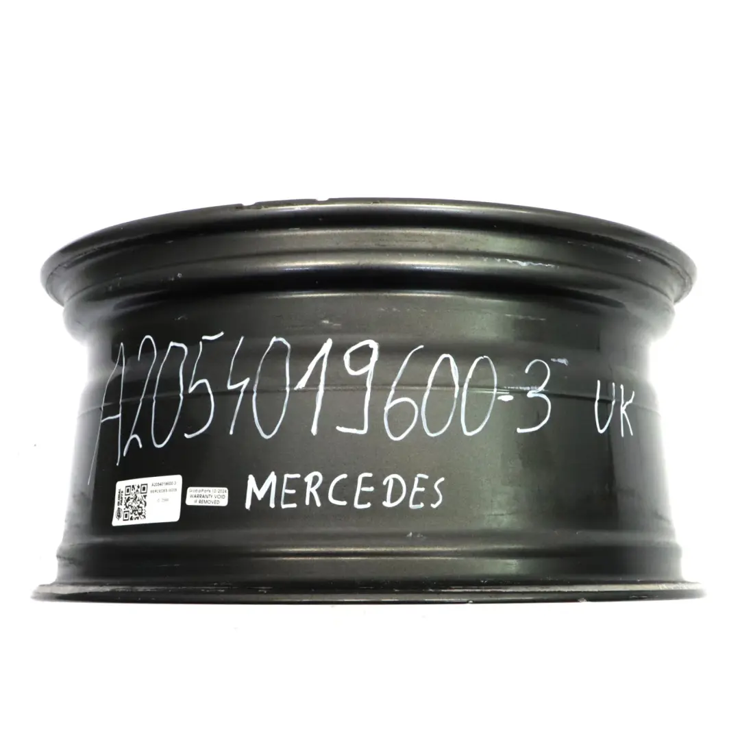 Mercedes W205 Rear Alloy Wheel Rim AMG 18" ET:49 8,5J 5 Double Spoke - SKU A2054019600-3 - Part number A2054019600