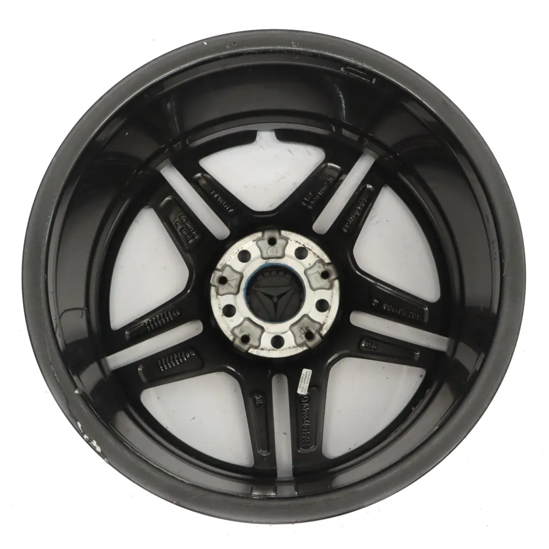 Alloy Wheel Rim AMG 18" ET:49 8,5J 5 Double Spoke to Mercedes W205 Rear with Part number A2054019600 Mercedes W205 Rear Alloy Wheel Rim AMG 18" ET:49 8,5J 5 Double Spoke - SKU A2054019600-3 - Part number A2054019600
