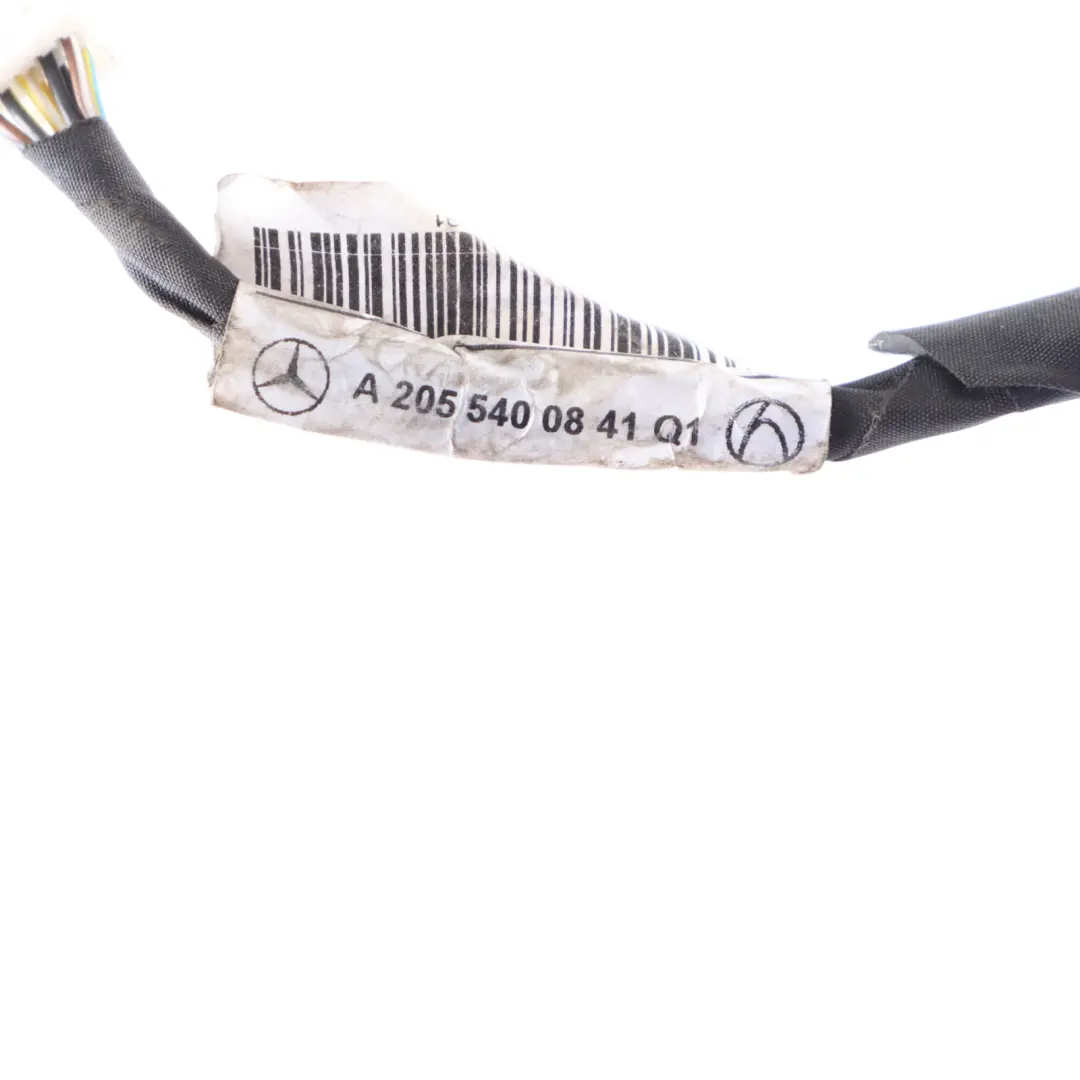Mercedes W205 Rear Bumper PDC Parking Control Sensor Harness Wiring - SKU A2055400841 - Part number A2055400841
