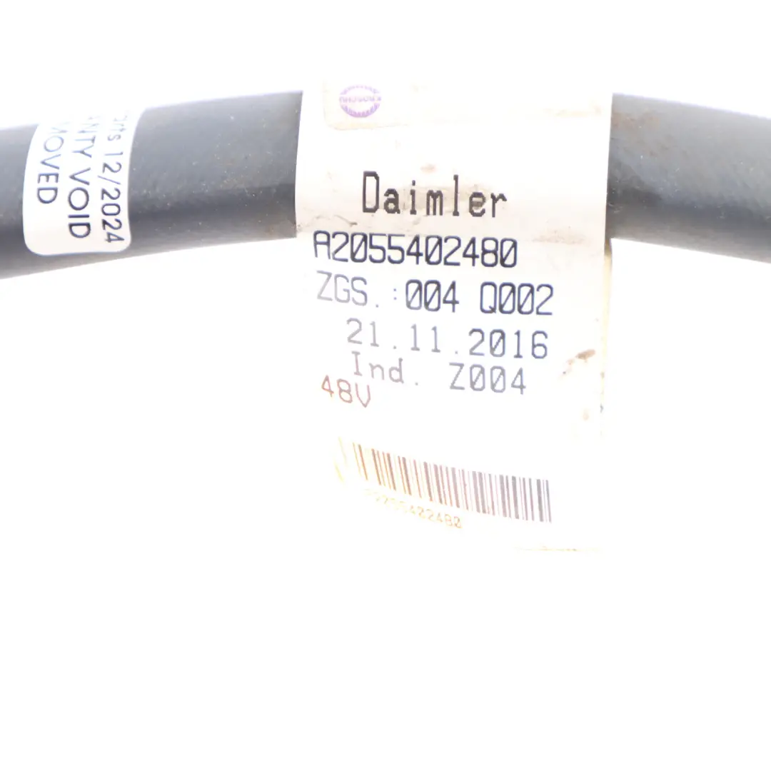 Starter Alternator Electrical Cable M264 to Mercedes W205 Diesel Engine with Part number A2055402480 Mercedes W205 Diesel Engine Starter Alternator Electrical Cable M264 - SKU A2055402480 - Part number A2055402480