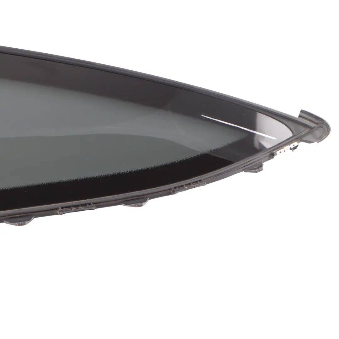 Quarter Triangle Side Window Glass Fixed Left N/S to Mercedes C205 Rear with Part number A2056703112 Mercedes C205 Rear Quarter Triangle Side Window Glass Fixed Left N/S - SKU A2056703112 - Part number A2056703112