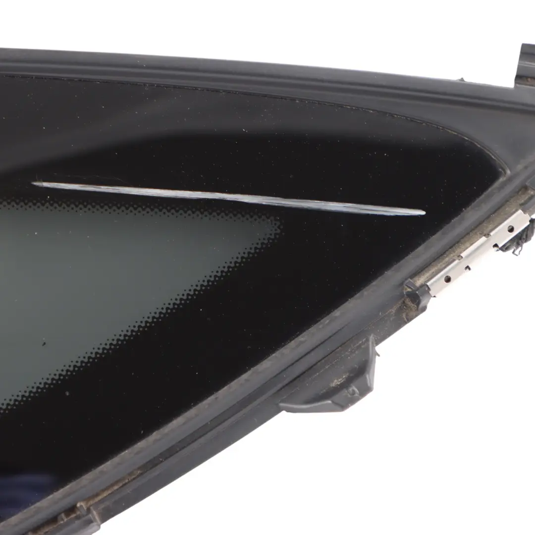 Quarter Triangle Side Window Glass Fixed Left N/S to Mercedes C205 Rear with Part number A2056703112 Mercedes C205 Rear Quarter Triangle Side Window Glass Fixed Left N/S - SKU A2056703112 - Part number A2056703112