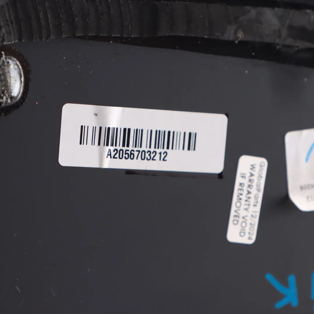 Mercedes W205 Quarter Side Window Glass Rear Right O/S Tinted - SKU A2056703212 - Part number A2056703212