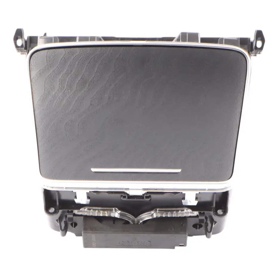 Mercedes W205 Centre Console Storage Compartment Cup Holder Wood - SKU A2056801002 - Part number A2056801002
